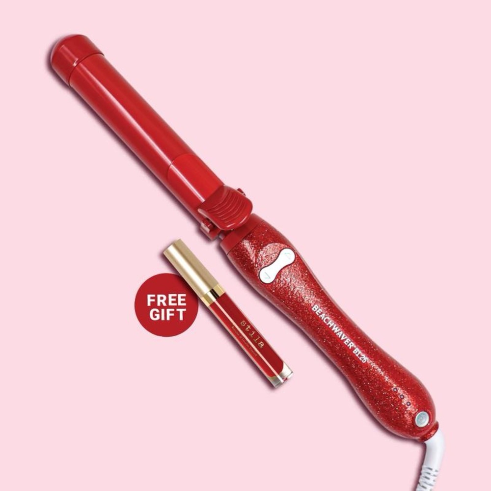 Beachwaver x Stila Collab - Beachwaver Red Glitter B1.25